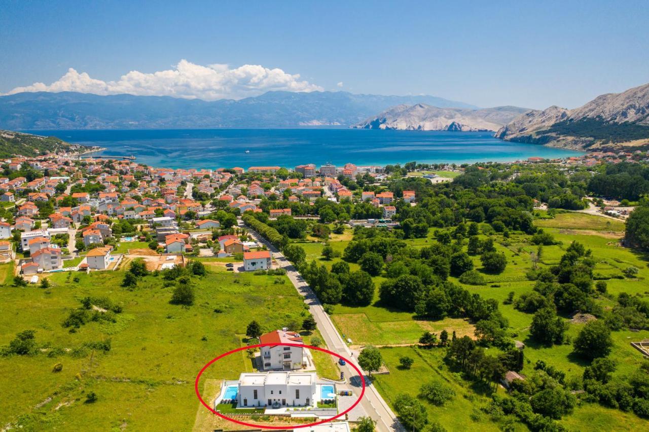 Villa Supernus II Baška Esterno foto